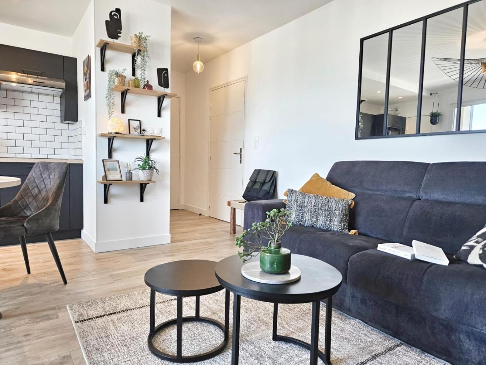 Appartement T2 Design Proche Gare/Intra-M/Sillon, Garage Prive à Saint-Malo Extérieur photo